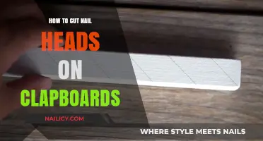 Trimming Nail Heads on Clapboards: A Step-by-Step Guide