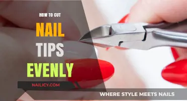 Evenly Cut Nail Tips: A Simple Guide