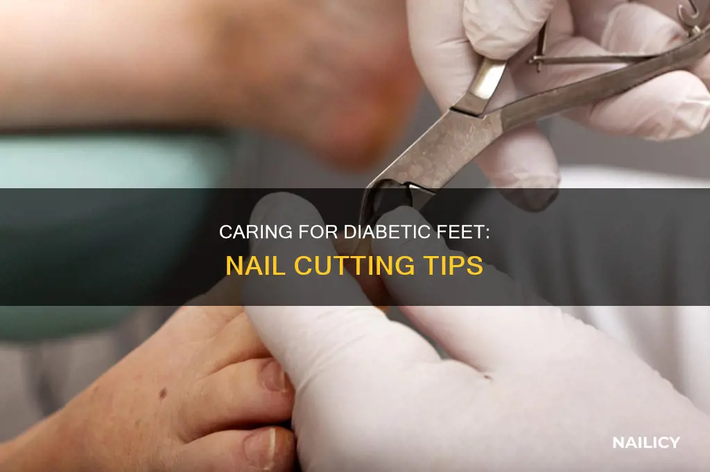 how to cut nails for diabetic patient