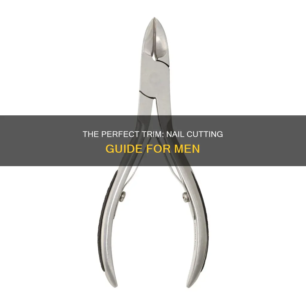 how to cut nails man