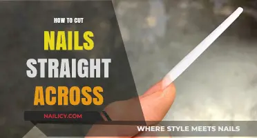 Cutting Nails: Straight Across Technique
