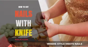 Knife Skills: Trimming Nails the Right Way