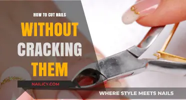Keep Nails Healthy: Trim, Not Crack
