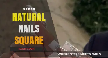 Perfectly Squared Nails: A Guide to Shaping Natural Nails
