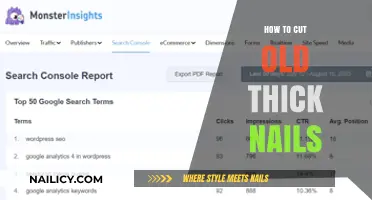 Trimming Thick, Older Nails: A Simple Guide