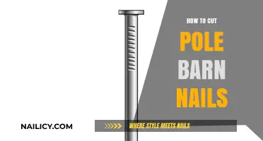 Cutting Pole Barn Nails: The Right Way