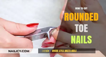 Trimming Rounded Toenails: The Right Way