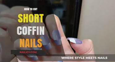 Perfect Short Coffin Nails: DIY Trimming and Filing Guide