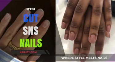 The Safe Way to Trim SNS Nails