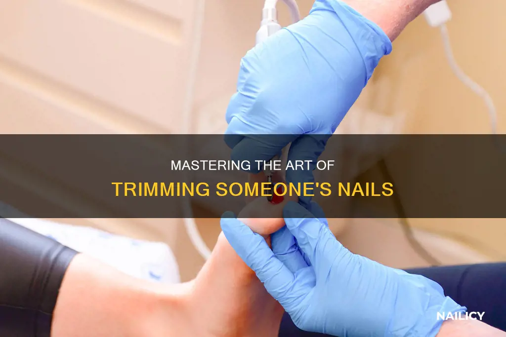 how to cut someone else