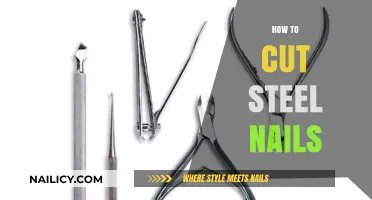 Cutting Steel Nails: The Right Way