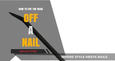 Cutting Nail Heads: A Step-by-Step Guide