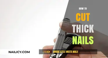 Cutting Thick Nails: The Right Way