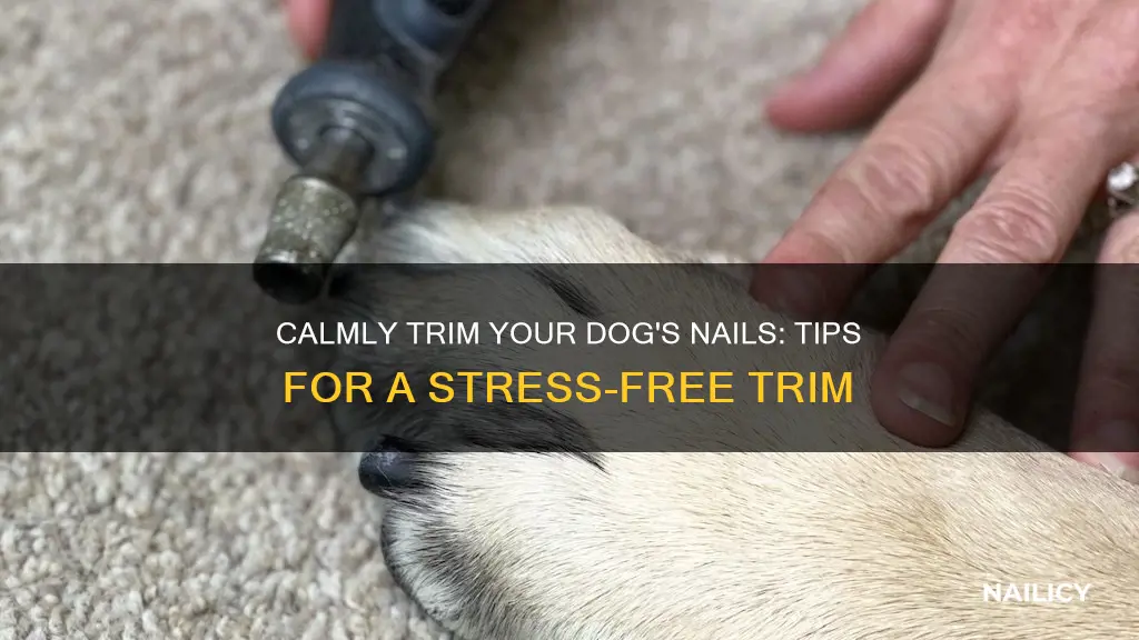 how to cut your dog