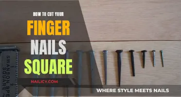 Mastering the Square Cut: A Guide to Perfectly Trimmed Finger Nails