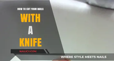 Knife Nail Cutting: A Safe DIY Guide