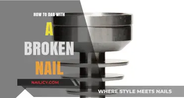 Dabbing with a Broken Nail: Tips for a Smooth and Mess-Free Experience