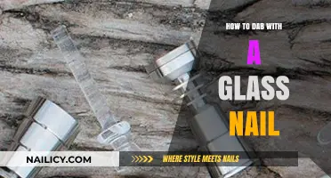 Mastering the Art of Dabbing with a Glass Nail: A Guide