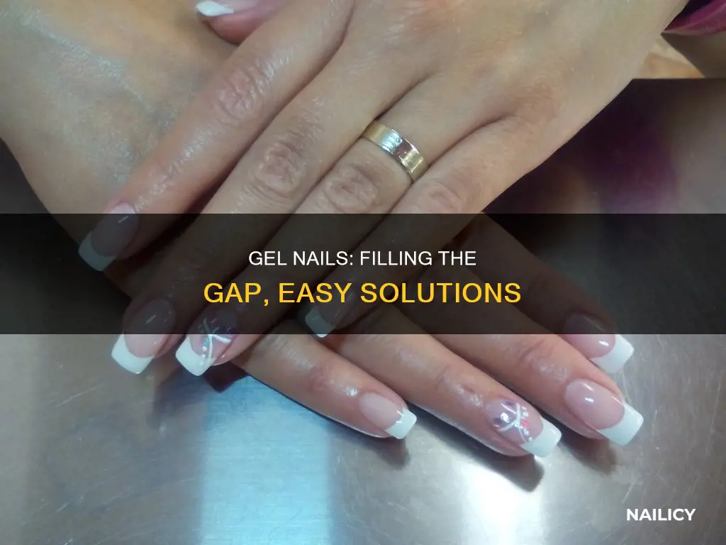 how to deal with gel nail growth gap