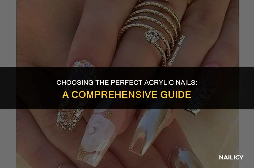 how to decide what acrylic nails you should get