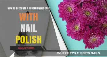 DIY Phone Case Makeover: Decorate with Nail Polish Easily