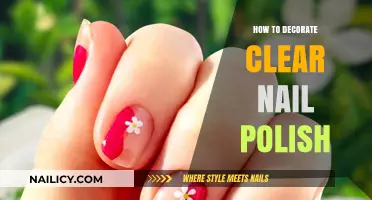 Creative Ways to Decorate Clear Nail Polish for Unique Designs