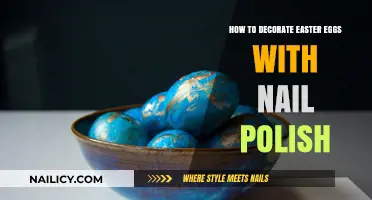 Creative Easter Egg Decorating: Nail Polish Marbling Techniques Revealed