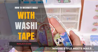 Creative Washi Tape Nail Art: Easy DIY Manicure Ideas