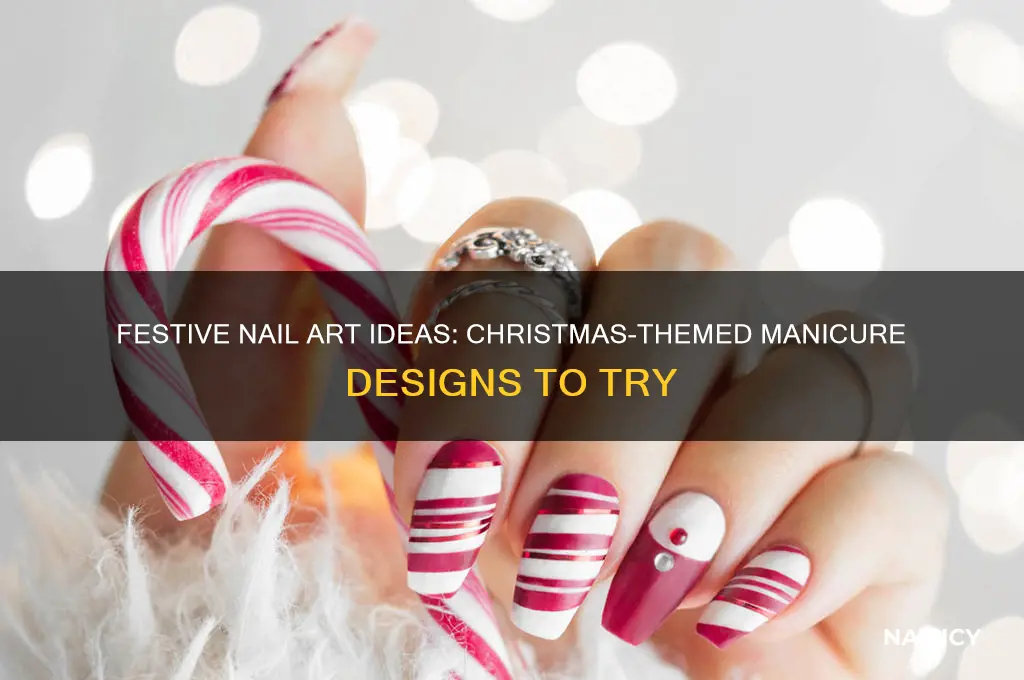 how to decorate your nails for christmas