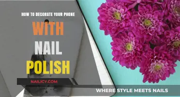 Creative Phone Makeover: Easy Nail Polish Decoration Ideas & Tips