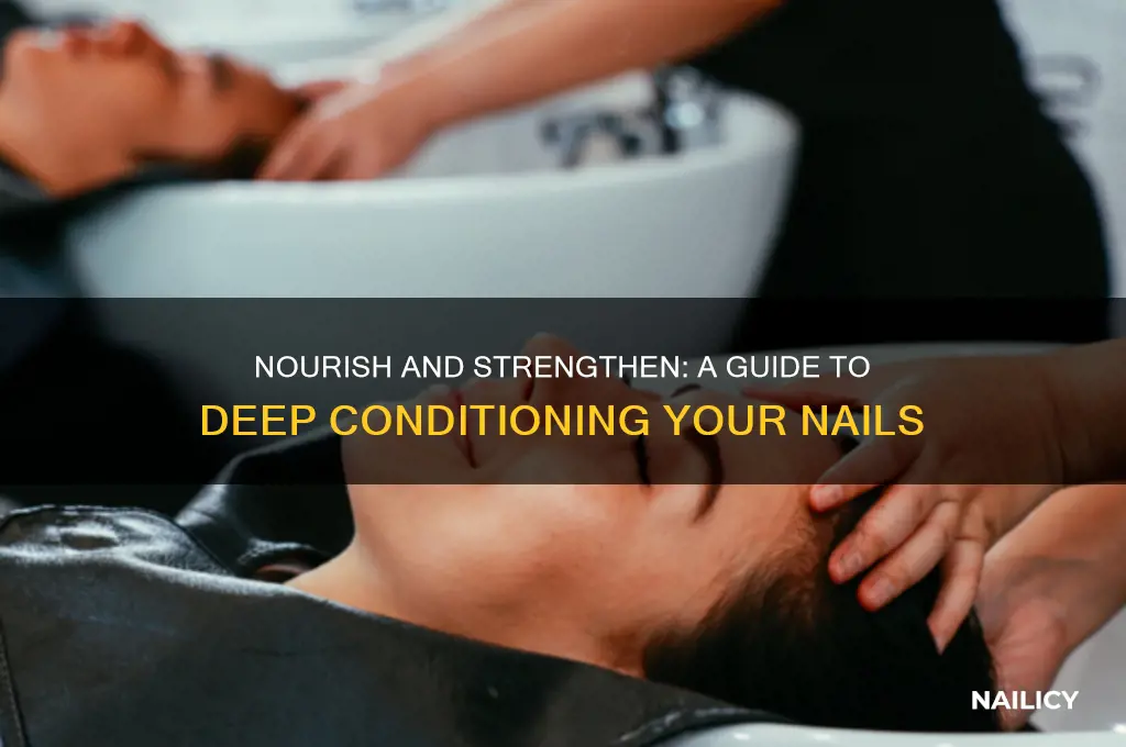how to deep condition nails