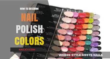 Mastering the Art of Describing Nail Polish Colors Accurately