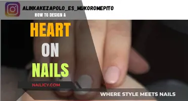 Creative Nail Art: Easy Steps to Design a Heart on Nails