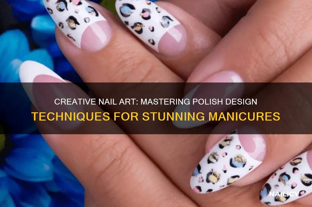 how to design a nail with nail polish