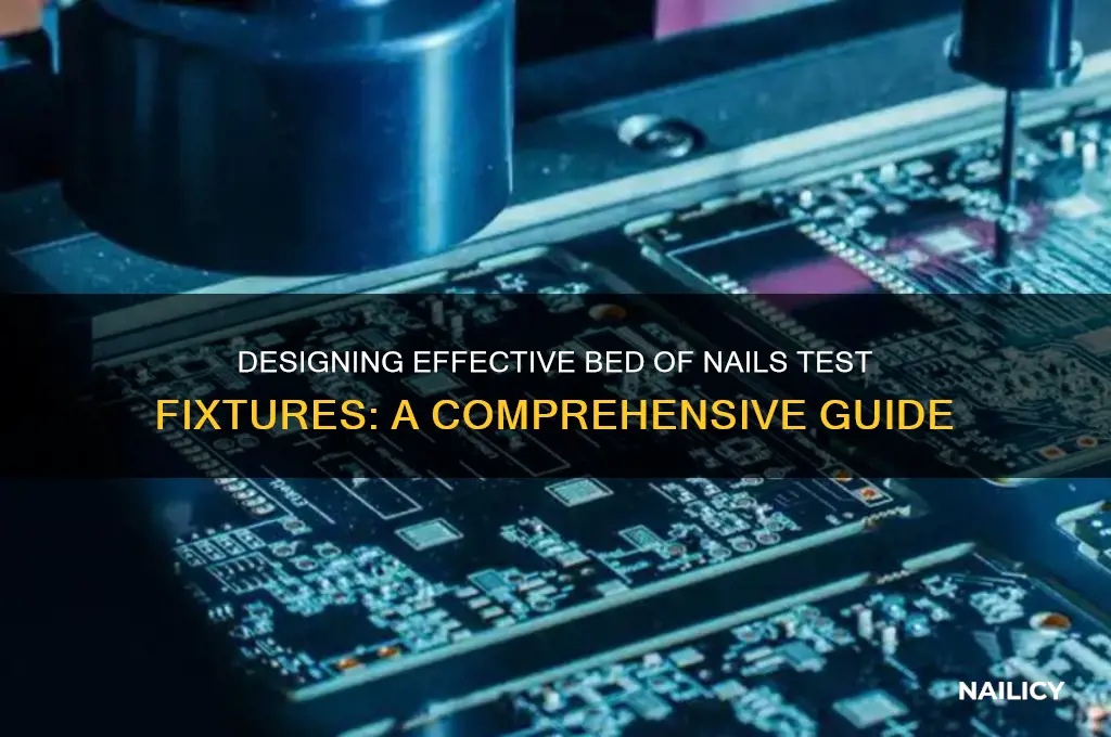 how to design bed of nails test fixture