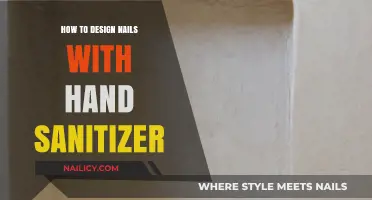 Creative Nail Art: Using Hand Sanitizer for Unique Designs