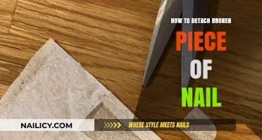 Quick Fix: Safely Detaching a Broken Nail Piece at Home