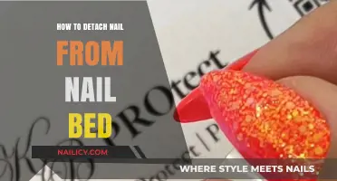 Safely Detaching a Nail from the Nail Bed: A Step-by-Step Guide