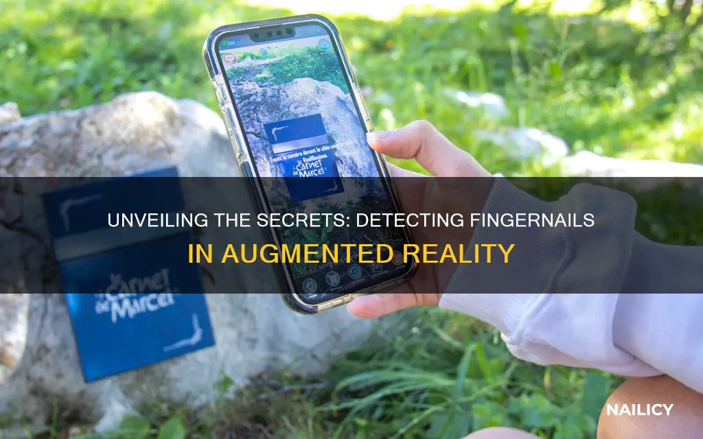 how to detect finger nails augmented reality