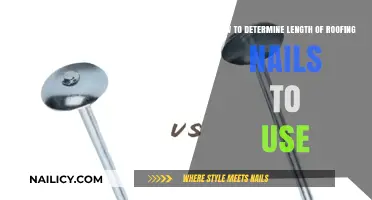 Choosing the Right Length: A Guide to Roofing Nails