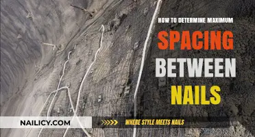 Optimal Nail Spacing: A Guide to Determining Maximum Distance for Secure Fastening