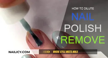 Diluting Nail Polish Remover: The Right Way to Do It