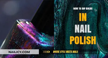 Creative DIY: Dipping Bulbs in Nail Polish for Unique Decor