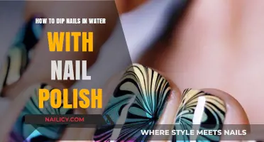 Master the Art of Water-Dipped Nails with Nail Polish