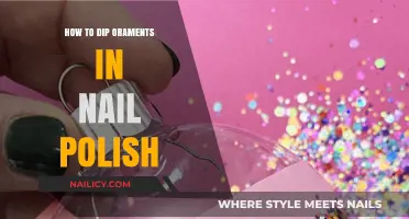 DIY Ornament Dipping: Nail Polish Techniques for Stunning Decor