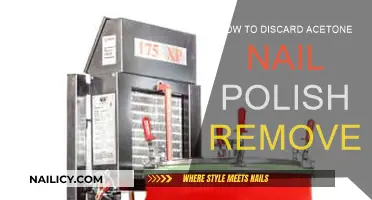 Dispose Acetone Nail Polish Remover the Right Way