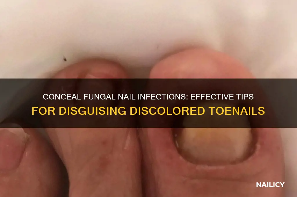 how to disguise fungal nail