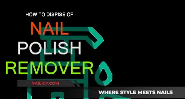Safe Disposal of Nail Polish Remover