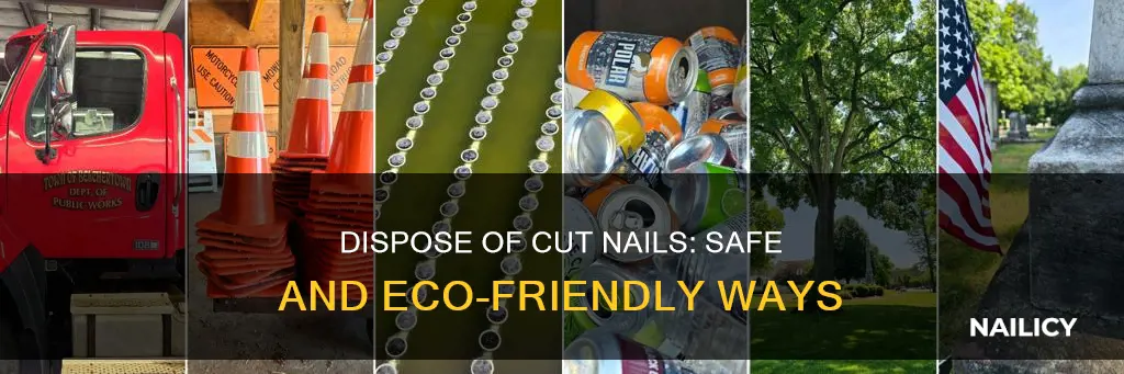 how to dispose cut nails