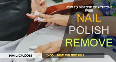 Safe Acetone-Free Nail Polish Remover Disposal Methods